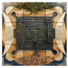 Size: 3' x 3' x 2"